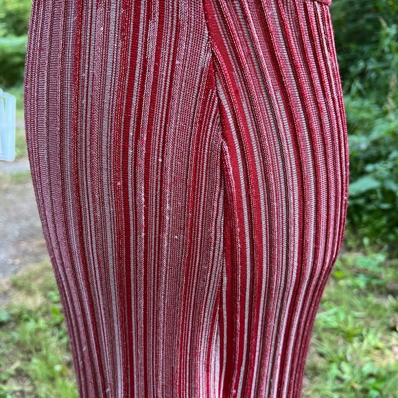 Yigal Azrouel red asymmetrical midi skirt S - Picture 9 of 13